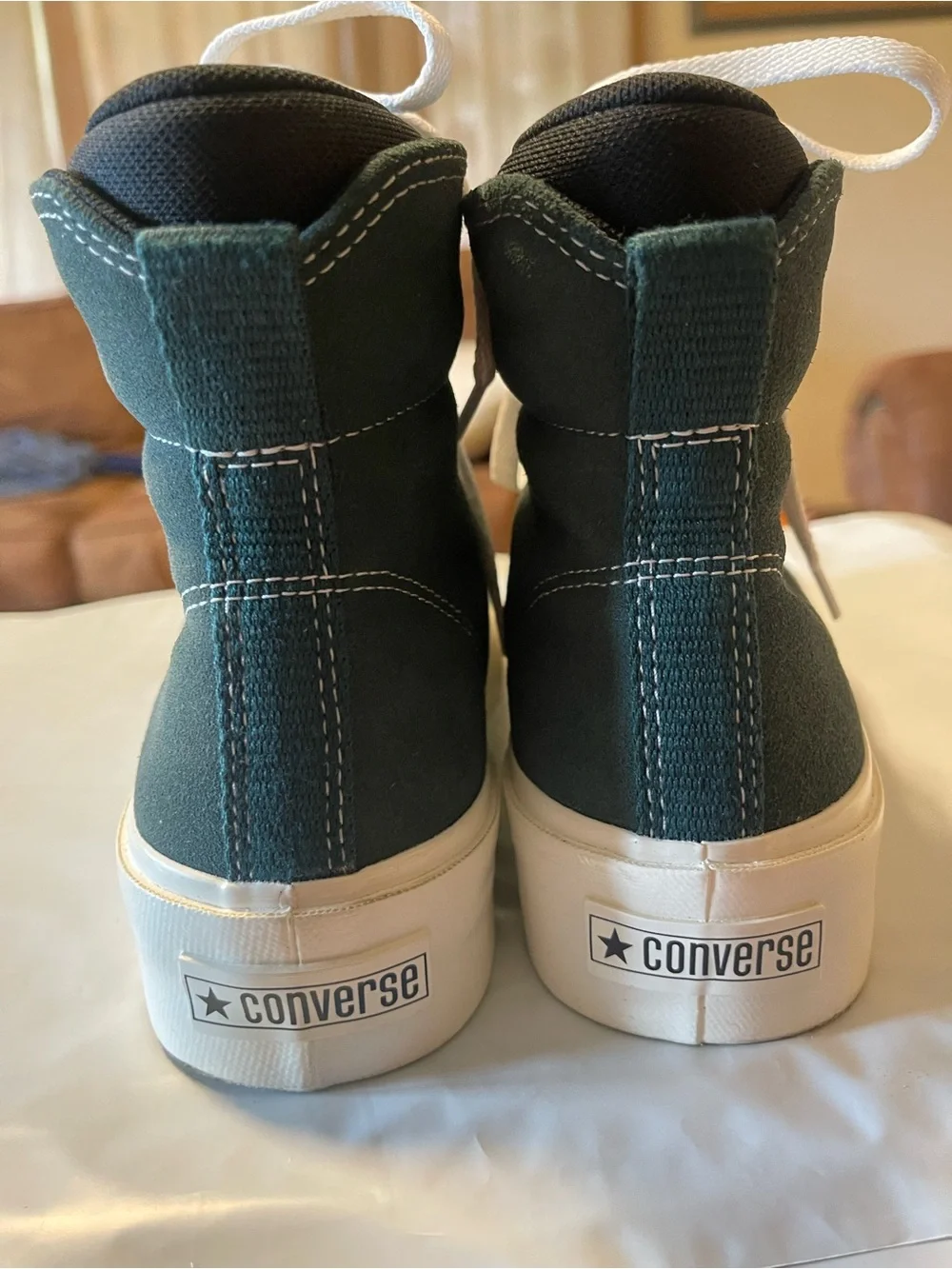 Converse Skid Grip Cons Nubuck High Top Green 2020 Men’s 7.5 Woman’s 9